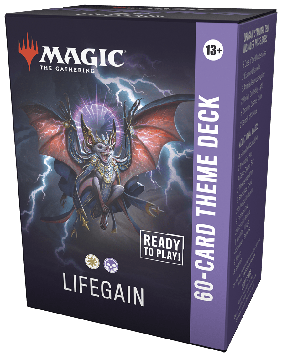 Magic: The Gathering - Secrets of Strixhaven Lifegain 60-Card Theme Deck