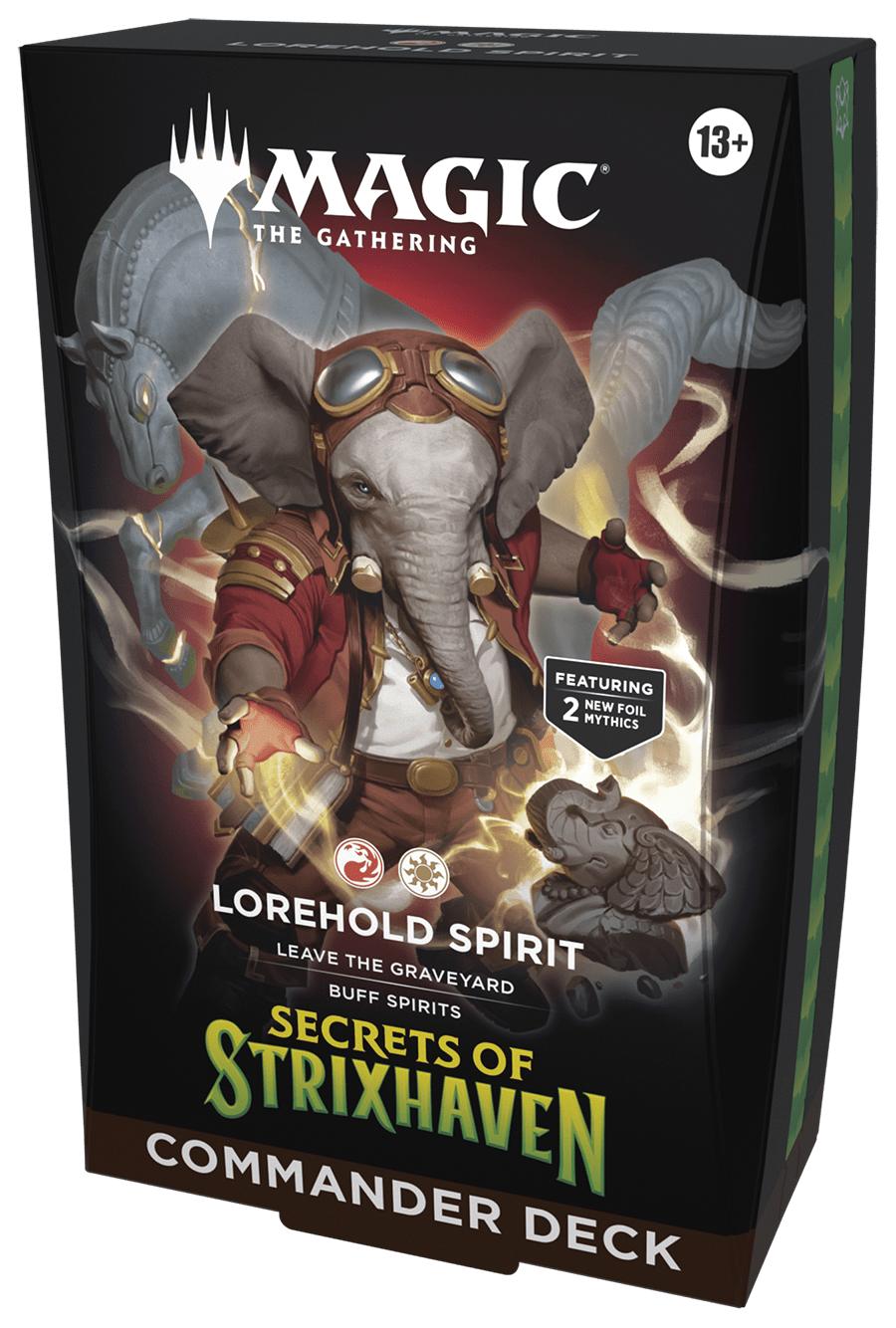 Magic: The Gathering - Secrets of Strixhaven Lorehold Spirit Commander Deck