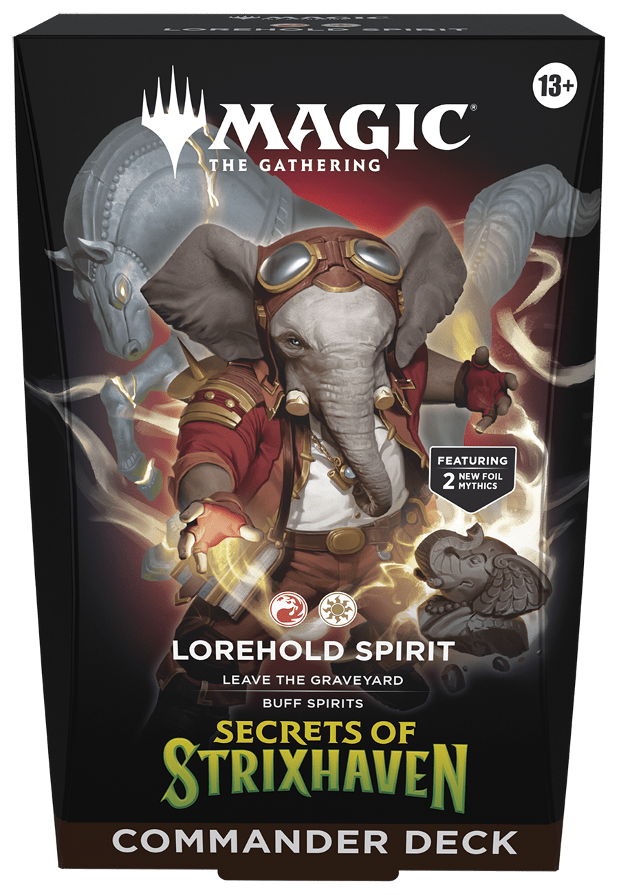 Magic: The Gathering - Secrets of Strixhaven Lorehold Spirit Commander Deck
