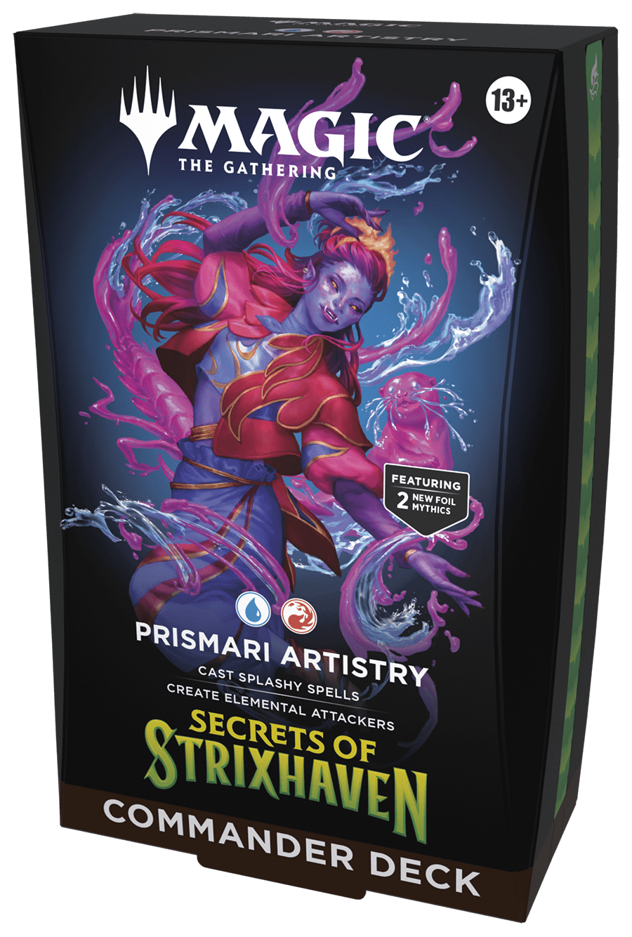 Magic: The Gathering - Secrets of Strixhaven Prismari Artistry Commander Deck