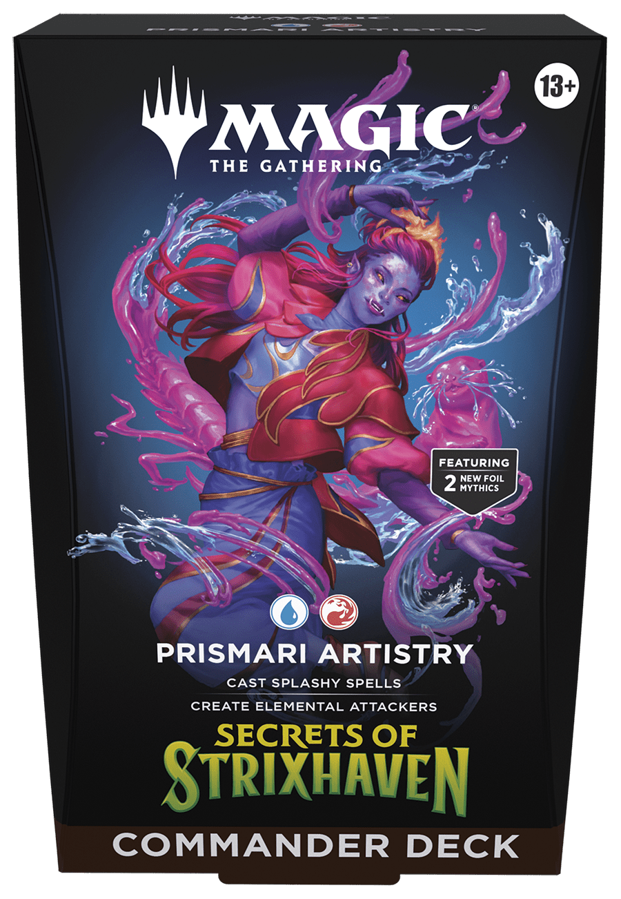 Magic: The Gathering - Secrets of Strixhaven Prismari Artistry Commander Deck
