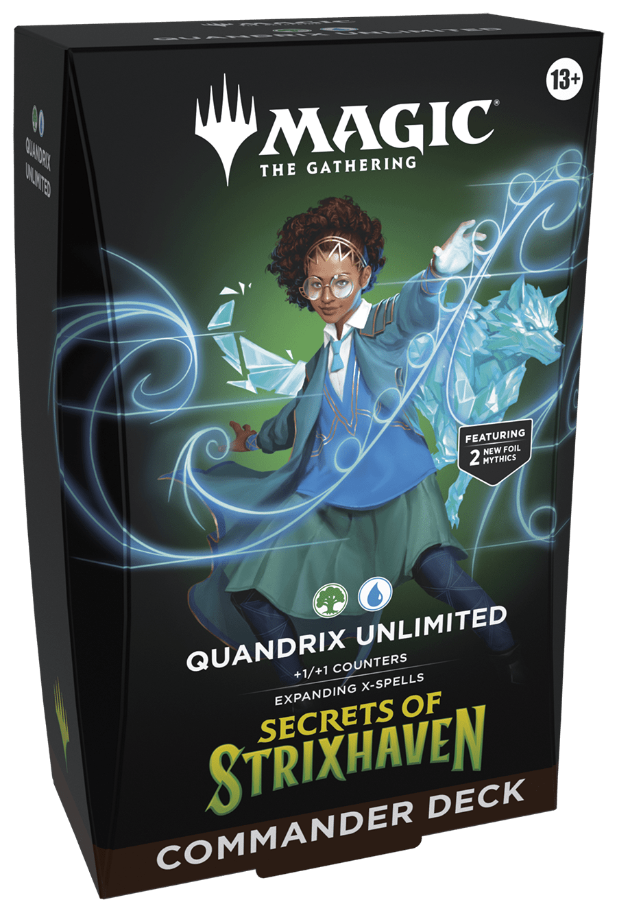 Magic: The Gathering - Secrets of Strixhaven Quandrix Unlimited Commander Deck