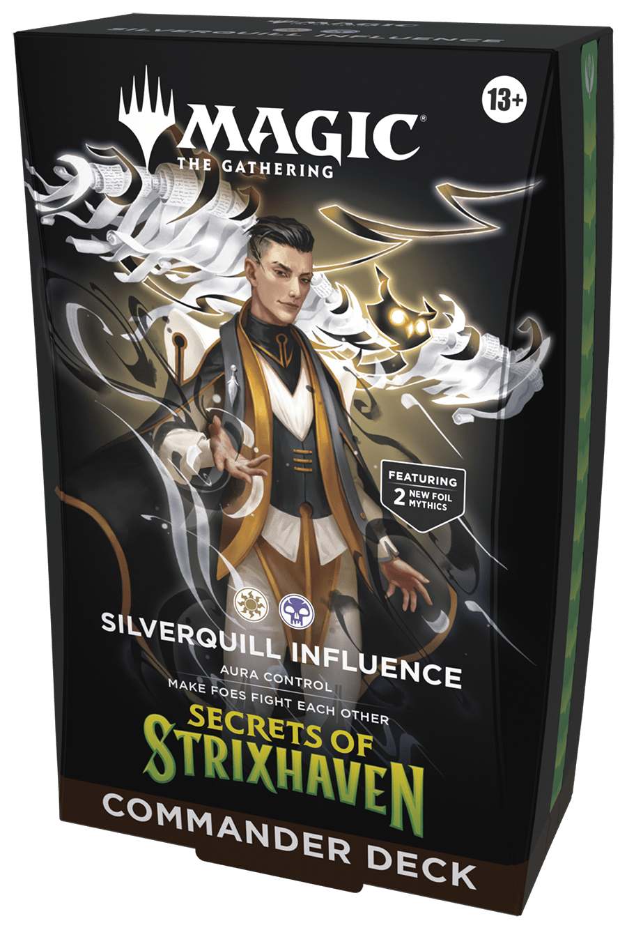 Magic: The Gathering - Secrets of Strixhaven Silverquill Influence Commander Deck