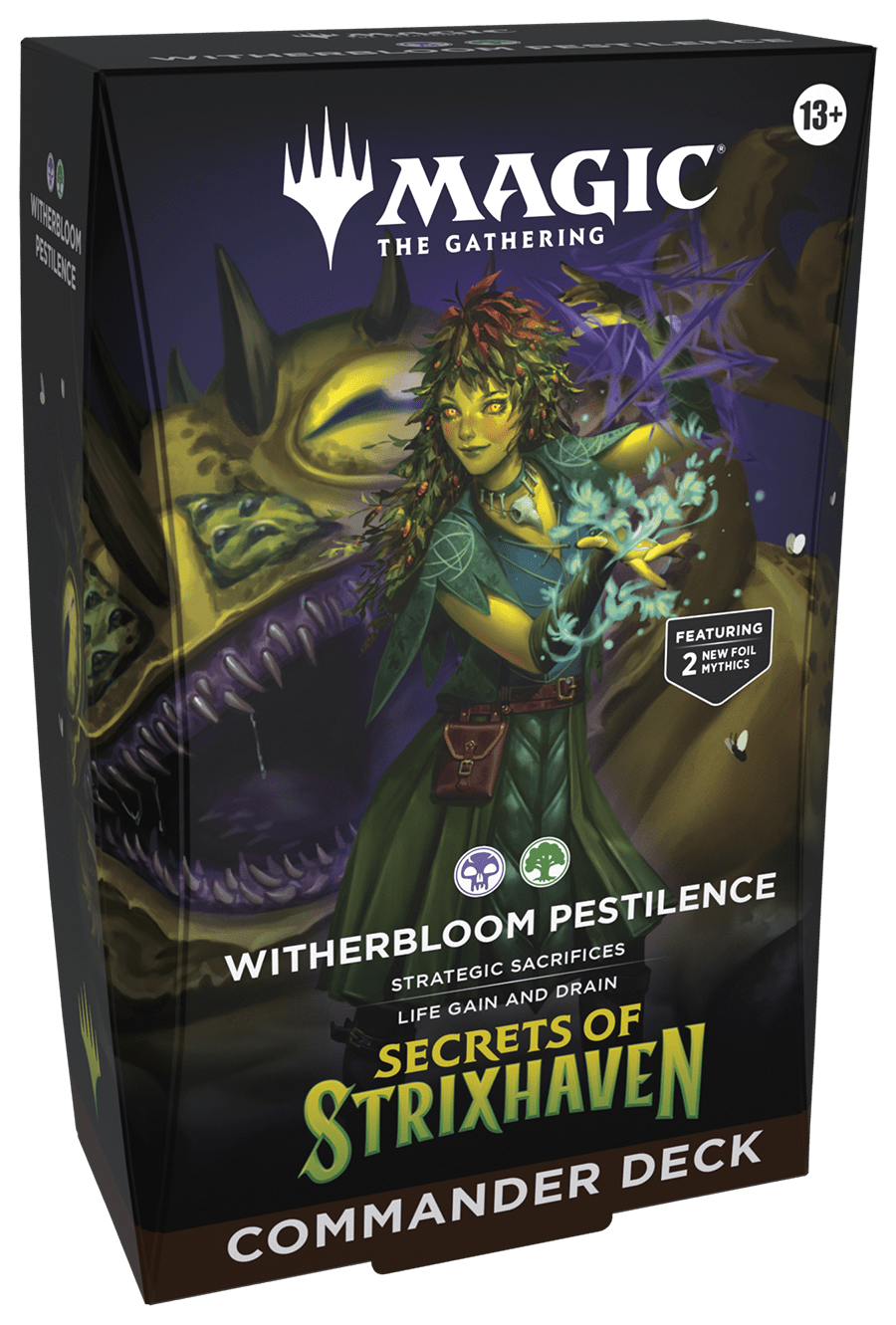 Magic: The Gathering - Secrets of Strixhaven Witherbloom Pestilence Commander Deck