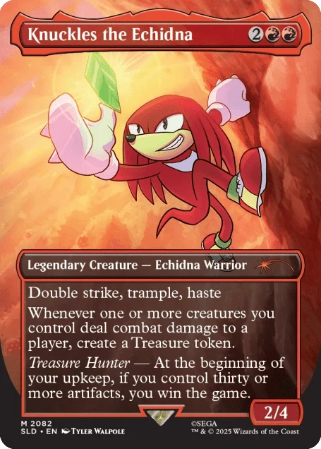 Magic: The Gathering - Sonic The Hedgehog: Friends & Foes Secret Lair Drop (Non-Foil)