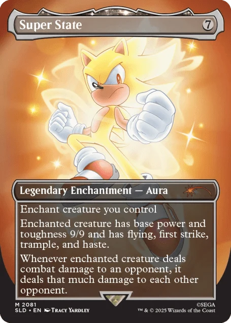 Magic: The Gathering - Sonic The Hedgehog: Friends & Foes Secret Lair Drop (Non-Foil)