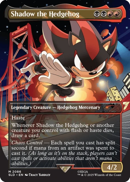 Magic: The Gathering - Sonic The Hedgehog: Friends & Foes Secret Lair Drop (Non-Foil)