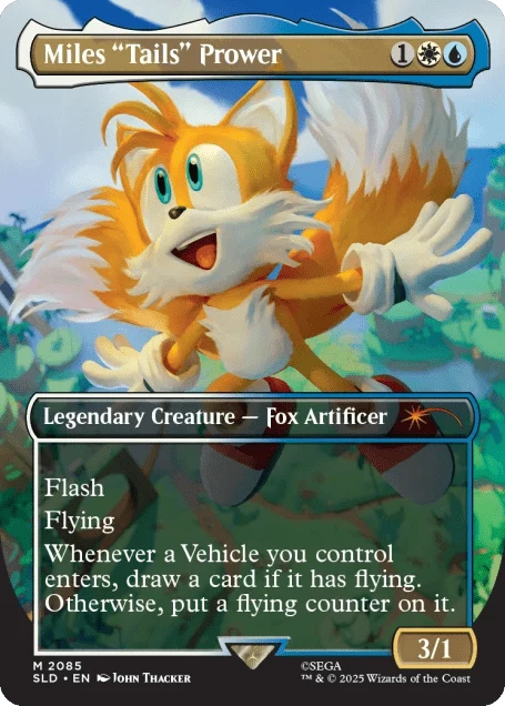 Magic: The Gathering - Sonic The Hedgehog: Friends & Foes Secret Lair Drop (Non-Foil)