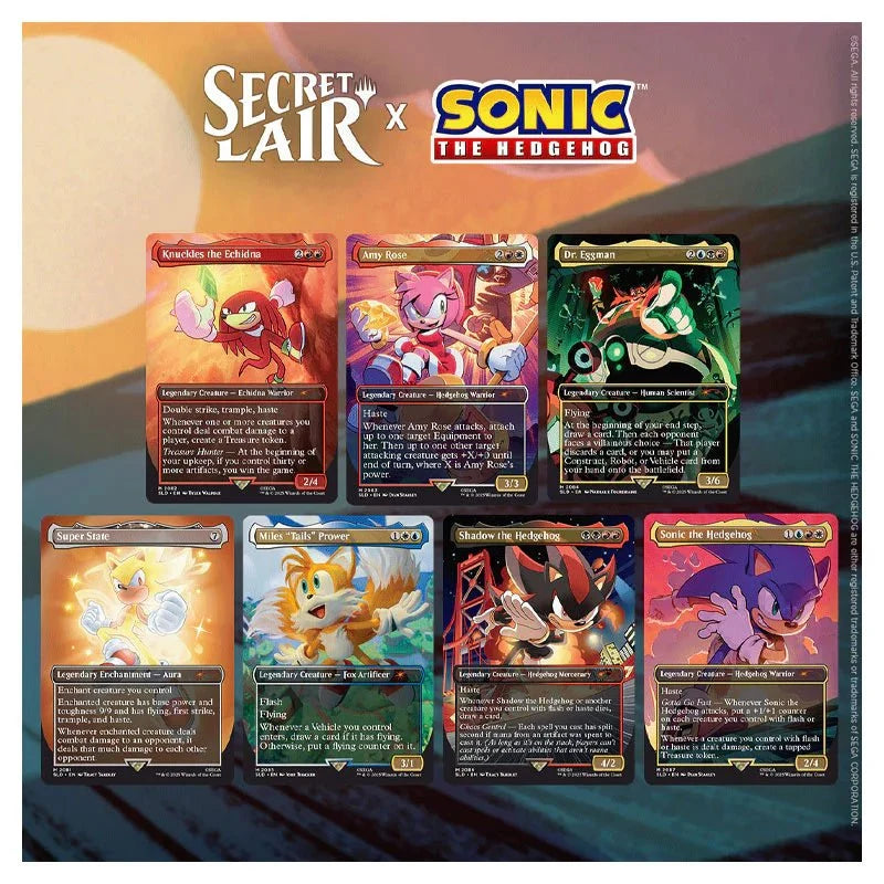Magic: The Gathering - Sonic The Hedgehog: Friends & Foes Secret Lair Drop (Non-Foil)