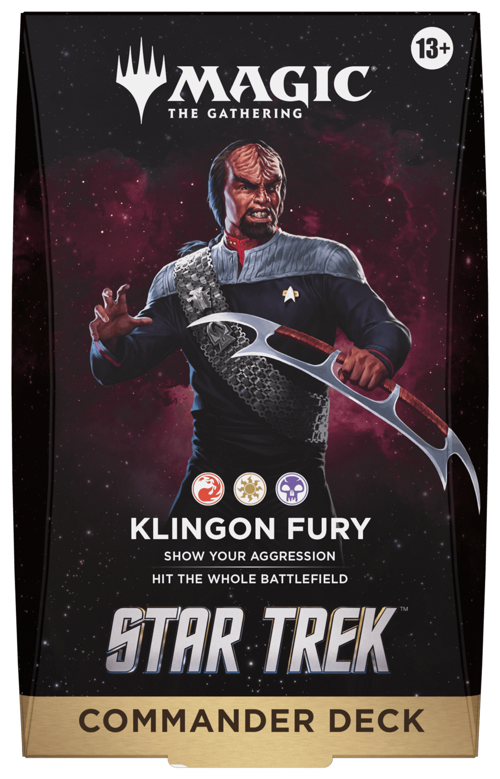 Magic: The Gathering - Universes Beyond: Star Trek Commander Deck - Klingon Fury