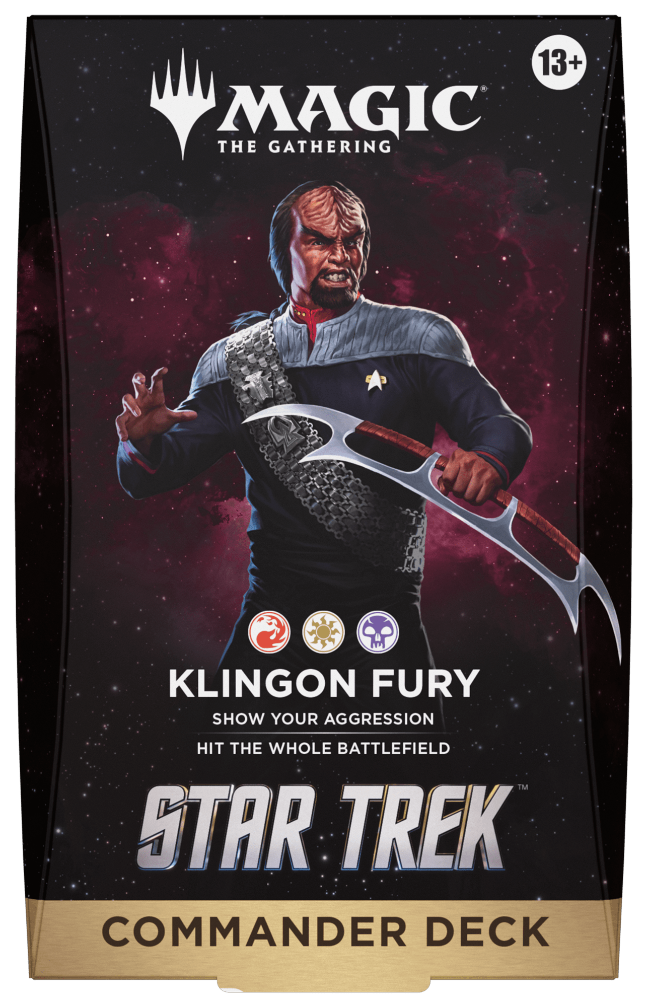 Magic: The Gathering - Universes Beyond: Star Trek Commander Deck - Klingon Fury