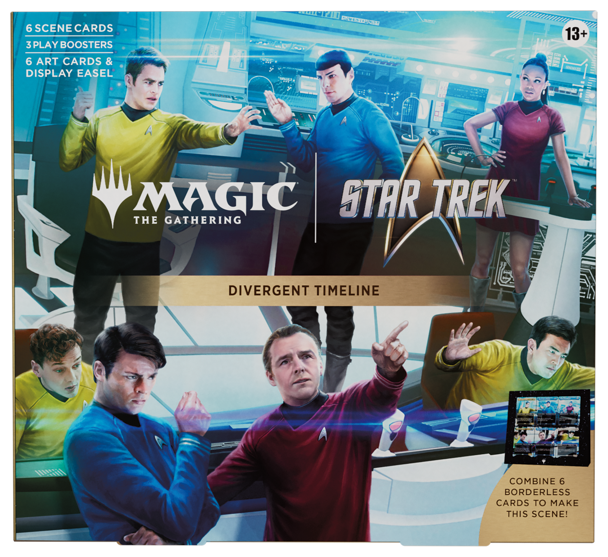 Magic: The Gathering - Universes Beyond: Star Trek Scene Box - Divergent Timeline