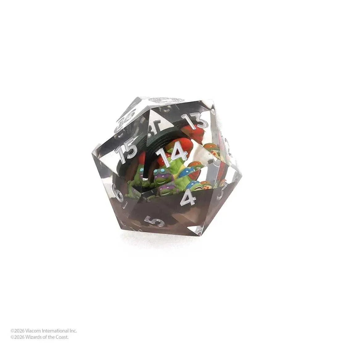 Sirius Dice - Magic: The Gathering - Teenage Mutant Ninja Turtles 55mm Spindown D20
