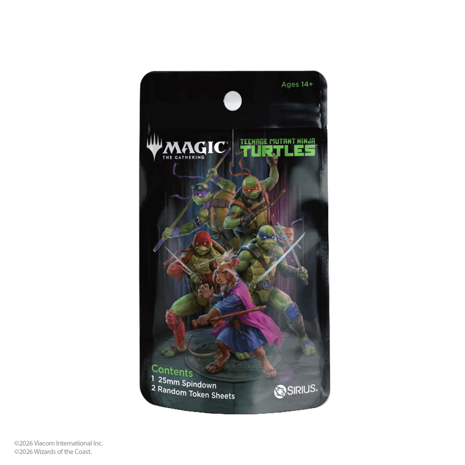 Sirius Dice - Magic: The Gathering - Teenage Mutant Ninja Turtles Treasure Pack