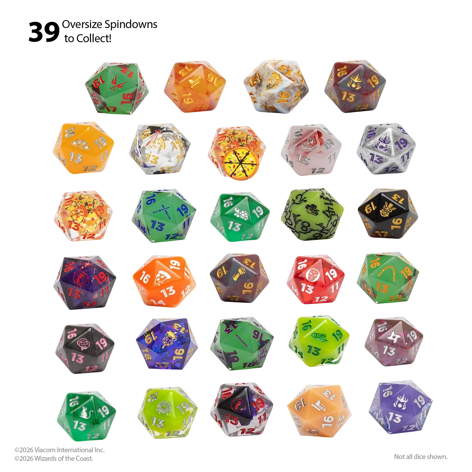 Sirius Dice - Magic: The Gathering - Teenage Mutant Ninja Turtles Treasure Pack