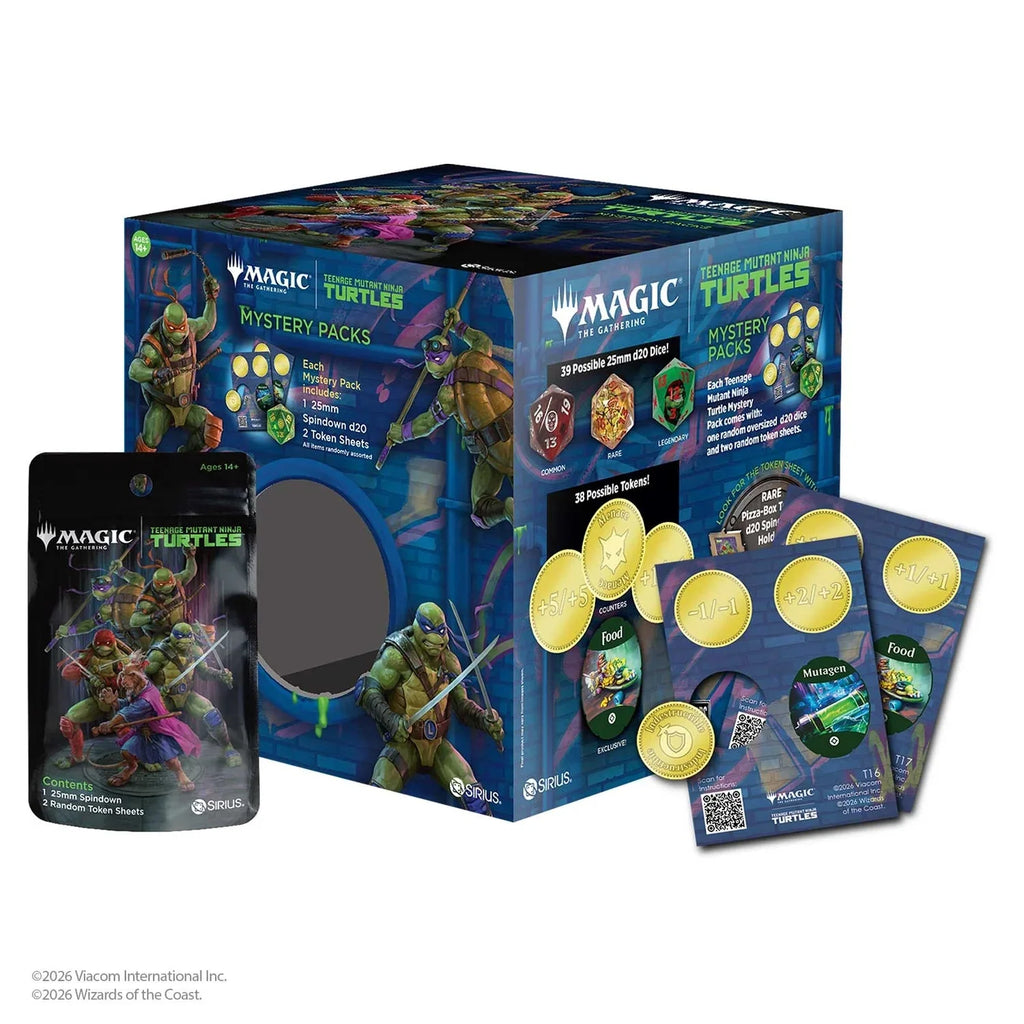 Sirius Dice - Magic: The Gathering - Teenage Mutant Ninja Turtles Treasure Pack