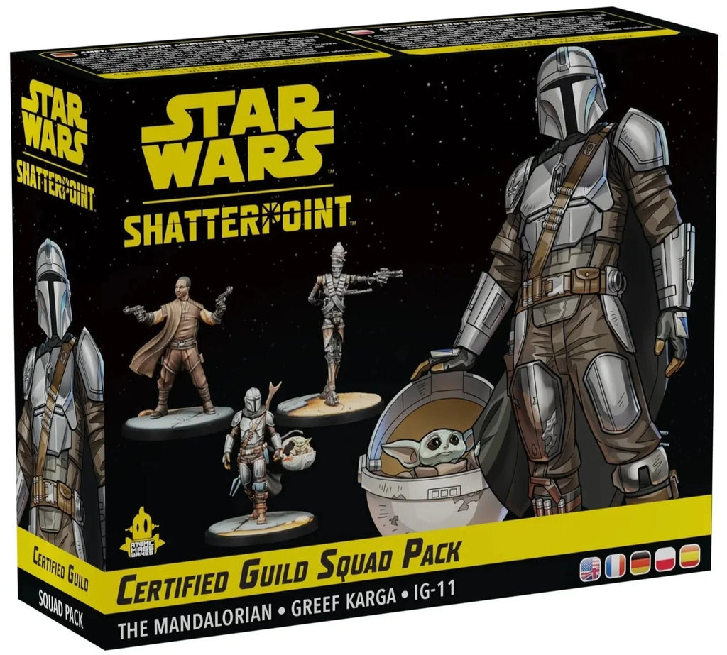 Star Wars Shatterpoint: Certified Guild - The Mandalorian Squad Pack