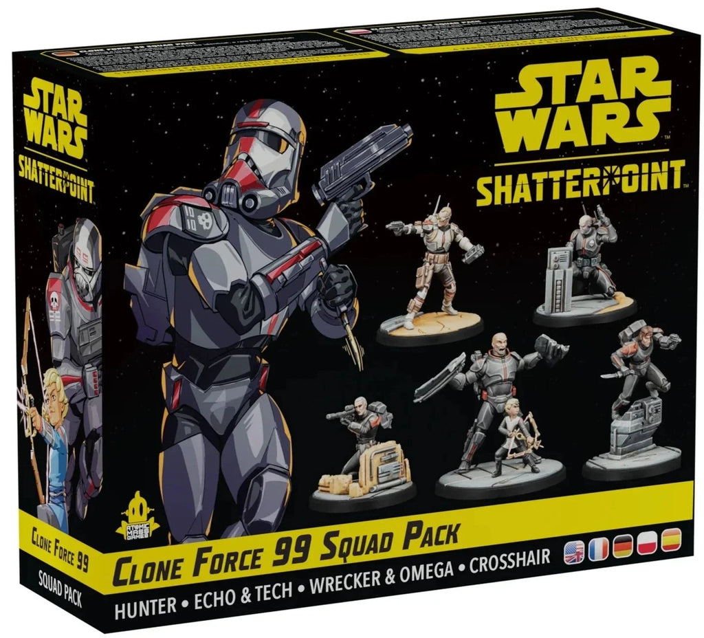 Star Wars Shatterpoint: Clone Force 99 - Bad Batch Squad Pack