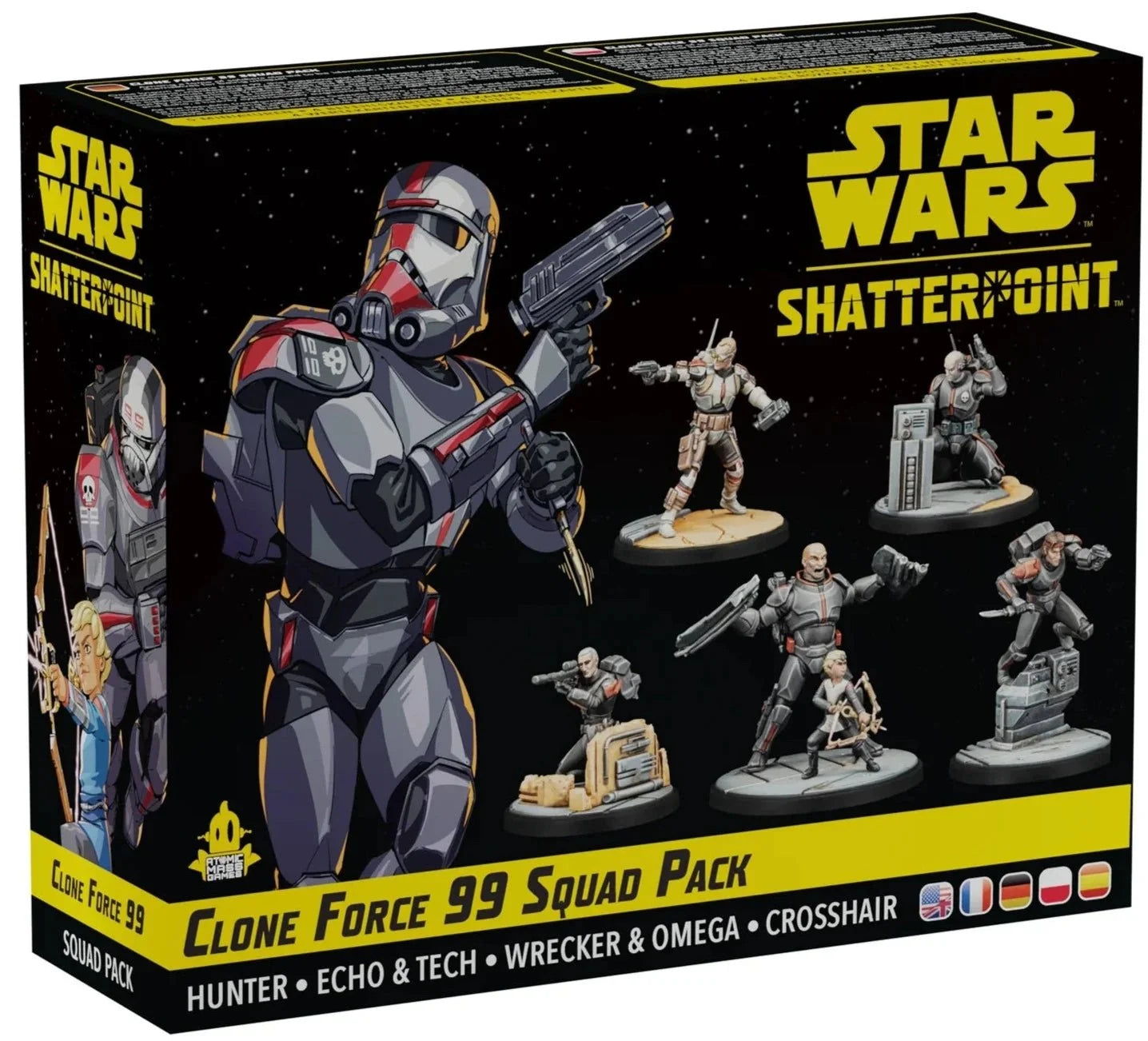 Star Wars Shatterpoint: Clone Force 99 - Bad Batch Squad Pack