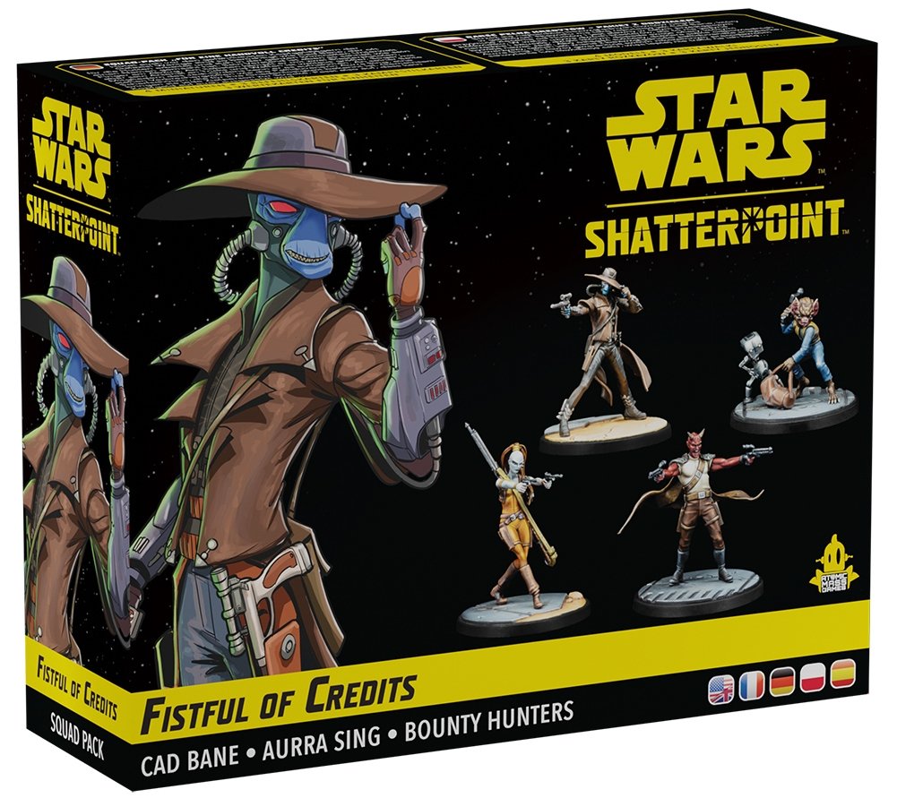 Star Wars Shatterpoint: Fistful of Credits (Cad Bane Squad Pack)