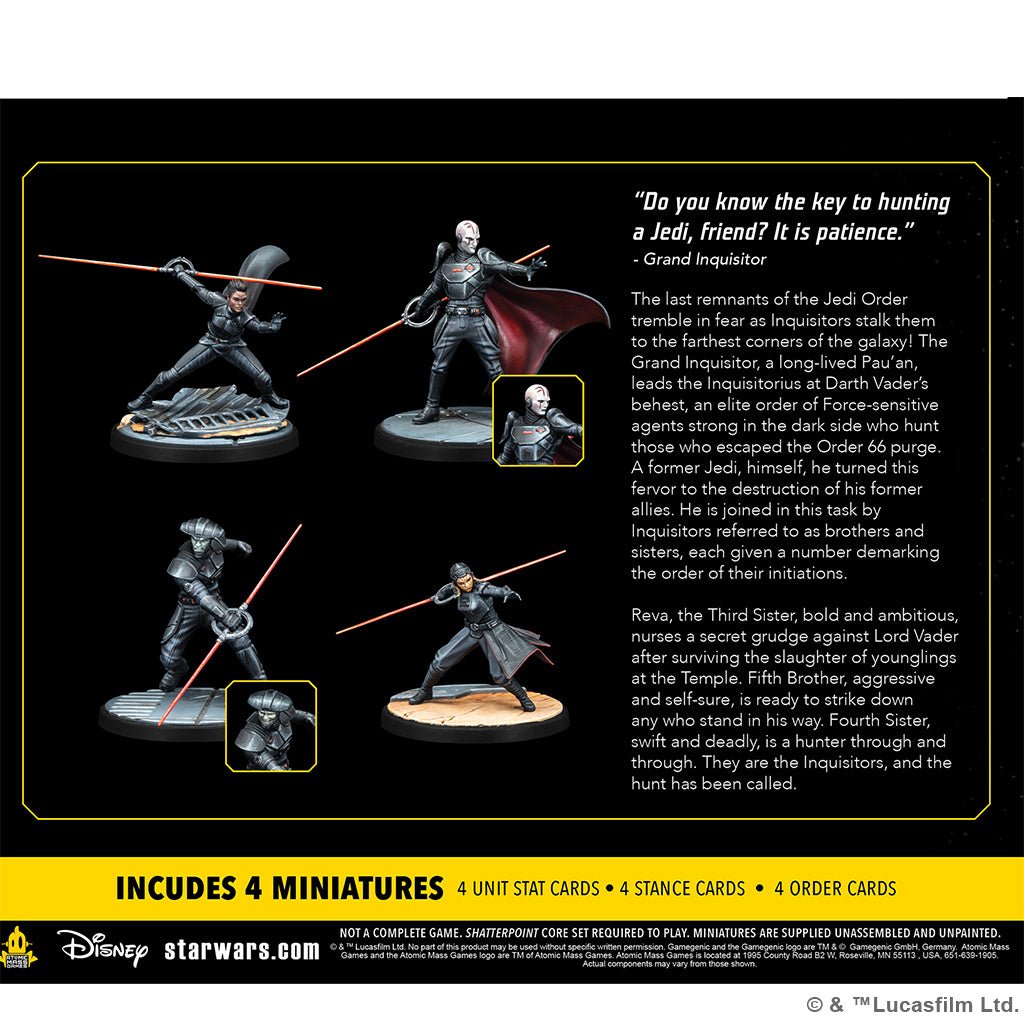Star Wars: Shatterpoint - Jedi Hunters (Grand Inquisitor Squad Pack)