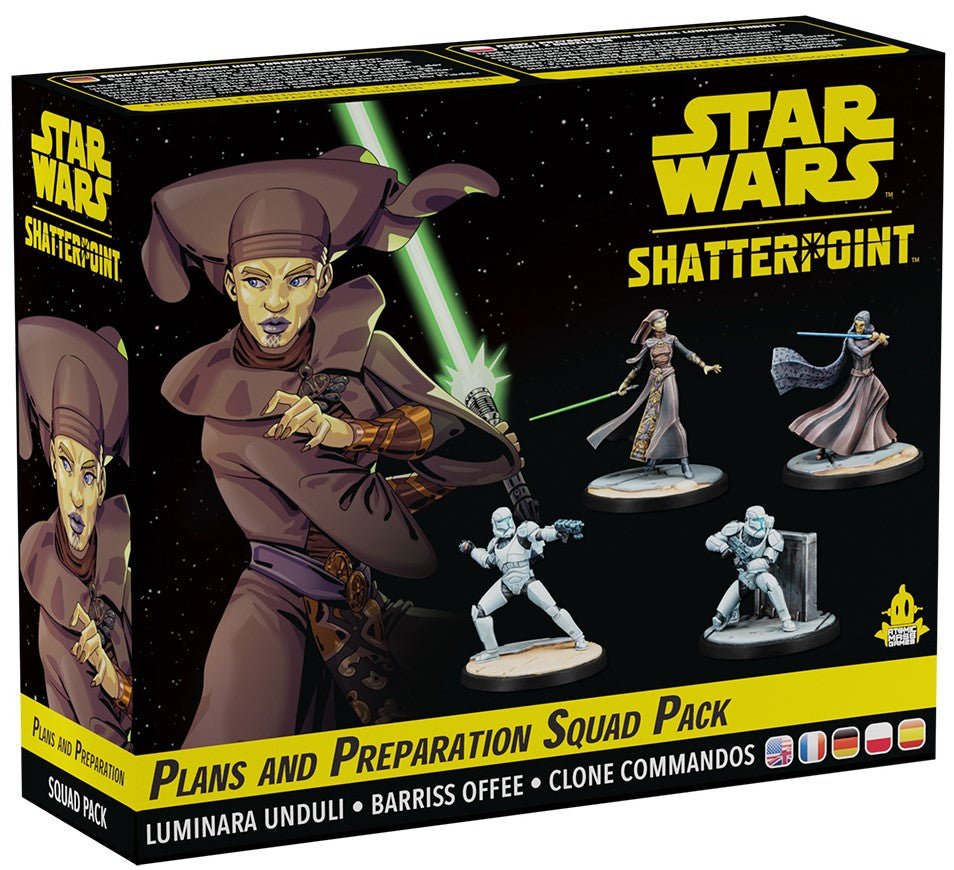 Star Wars Shatterpoint: Plans and Preparation Squad Pack