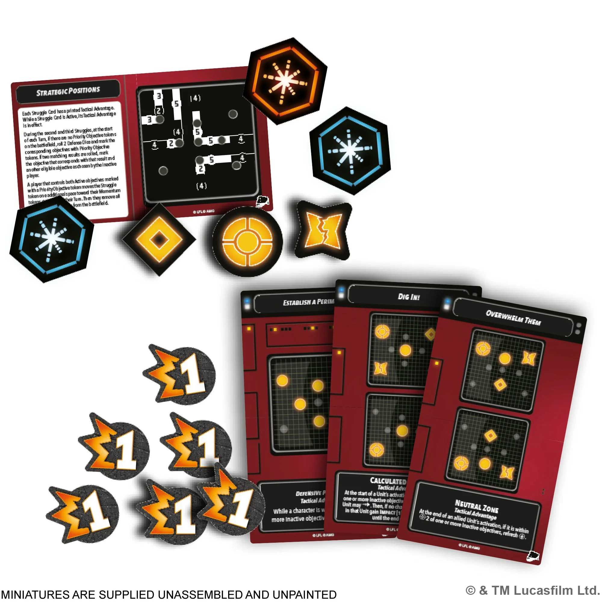 Star Wars: Shatterpoint Strategic Positions Mission Card Pack