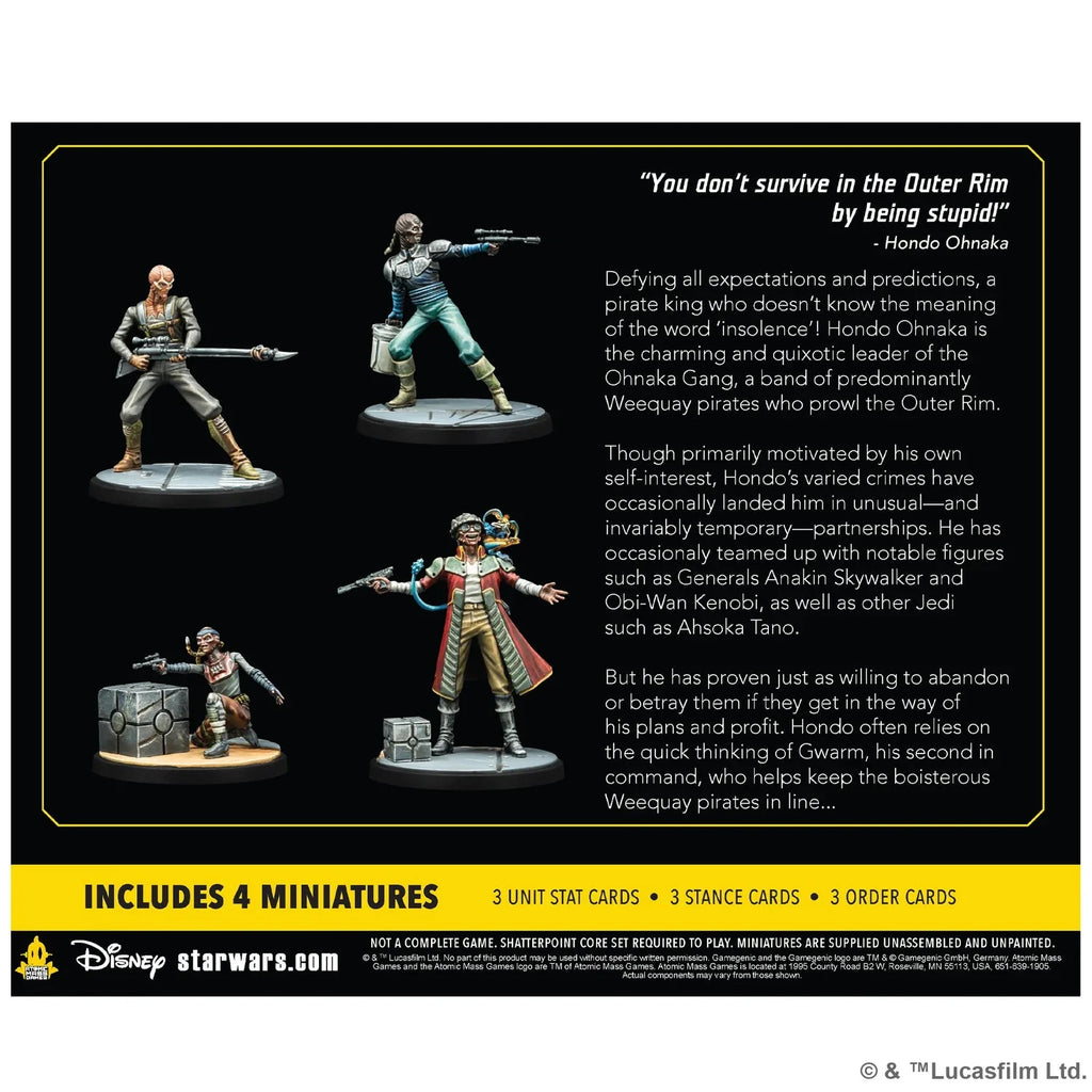 Star Wars Shatterpoint: That's Good Business - Hondo Ohnaka Squad Pack