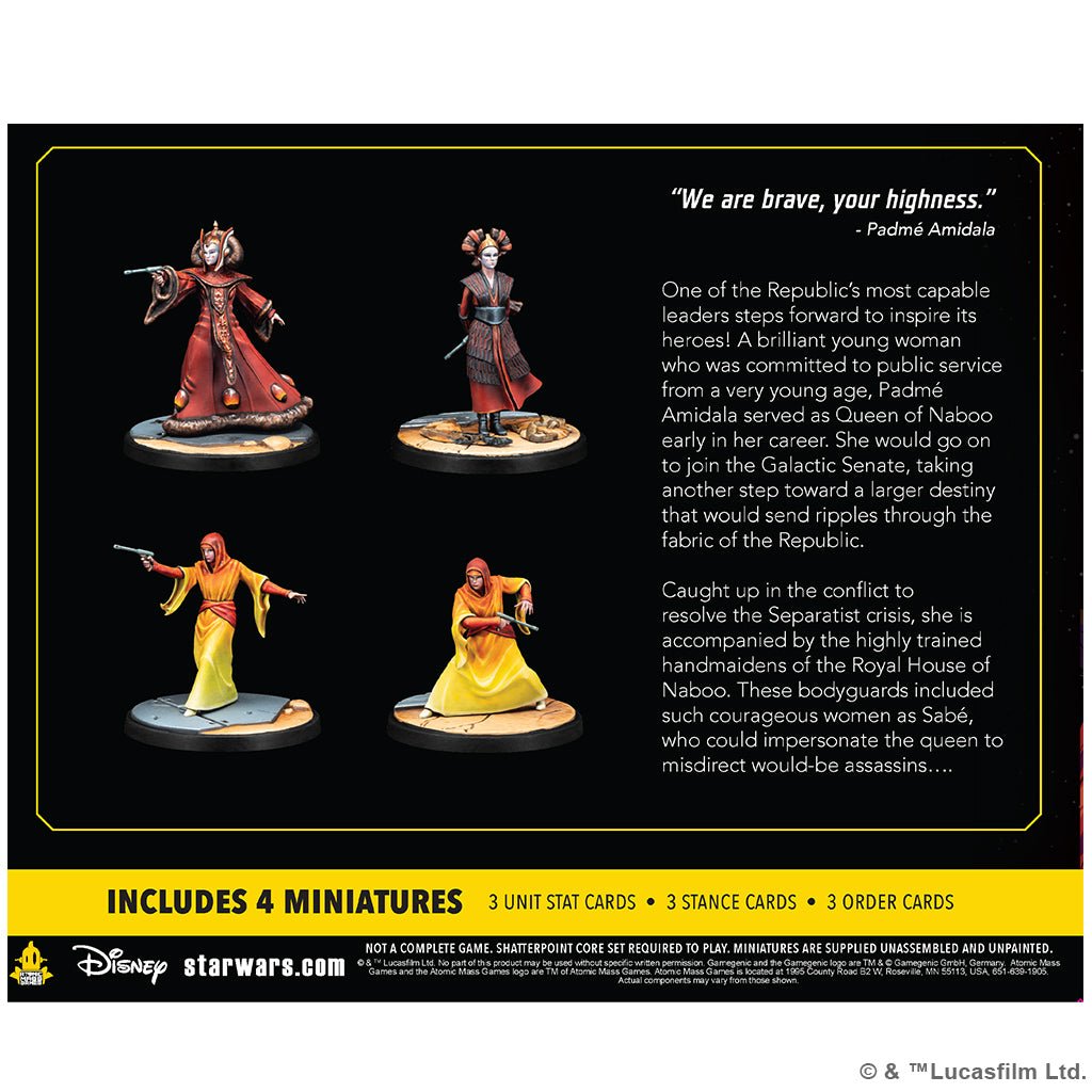 Star Wars Shatterpoint: We Are Brave (Padme Amidala) Squad Pack