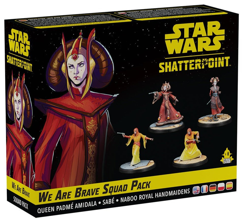 Star Wars Shatterpoint: We Are Brave (Padme Amidala) Squad Pack