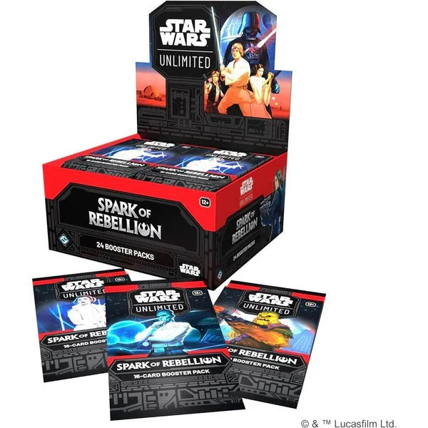 Star Wars: Unlimited - Spark Of Rebellion Booster Box