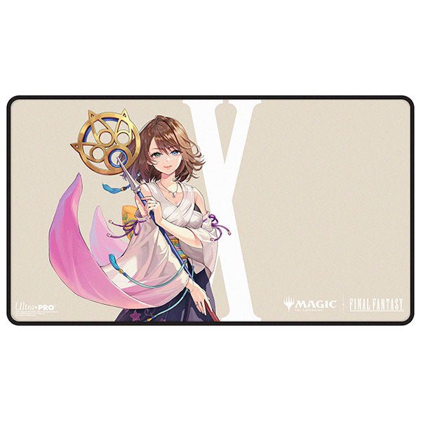 Ultra PRO - Magic: The Gathering - Final Fantasy: Yuna, Grand Summoner Black-Stitched Playmat